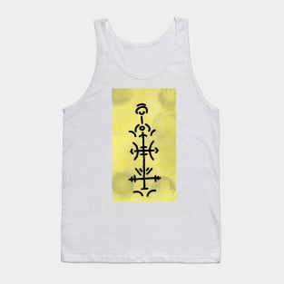 I feel worthy of life love and happiness Symbol Tank Top